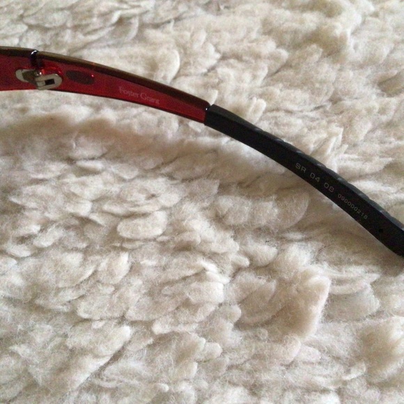 IronMan Drive B FTG Foster Grant Sport Sunglasses SR 04 08 090000218 Red Black - Picture 8 of 11